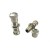 Adapter Optical Fiber Connector Metal SMA905 SMA906 Female to Female Flange Coupler